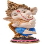 Dancing Ganesh showpiece Made Of Resin