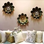 Flowers Wall Art Beautiful Wall Decoration Item Made With Iron