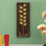 Titan Leaf Made Of Brass Iron For Wall Hanging