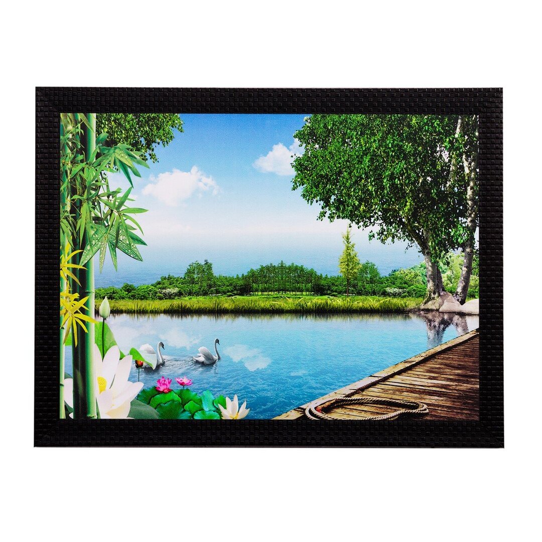 Scenery View Art Painting Synthetic Wood