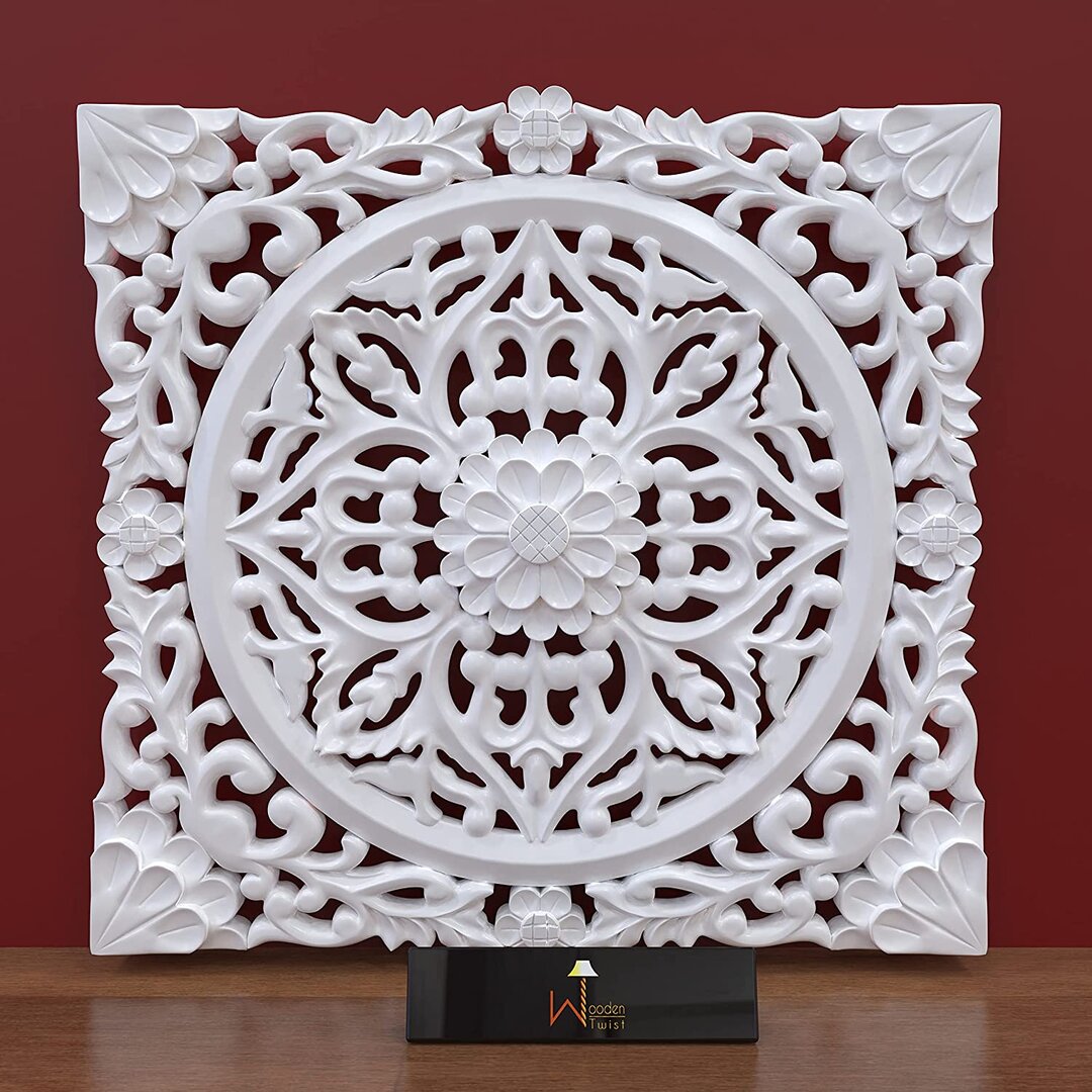 Premium Wooden Decoration Hand Carved Wall Panel