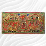 Canvas Painting – Palki Madhubani – Traditional Art – Madhubani Art