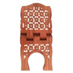 Sheesham Wood Book Stand/Holder/Rest/Keep for Home/Work Space/Religious Places Rehal Stand