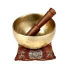 Handmade Tibetan Singing Bowl Meditation Accessories Musical Instruments Sound Bowl for Yoga, Chakra Healing Mindfulness, and Stress Relief