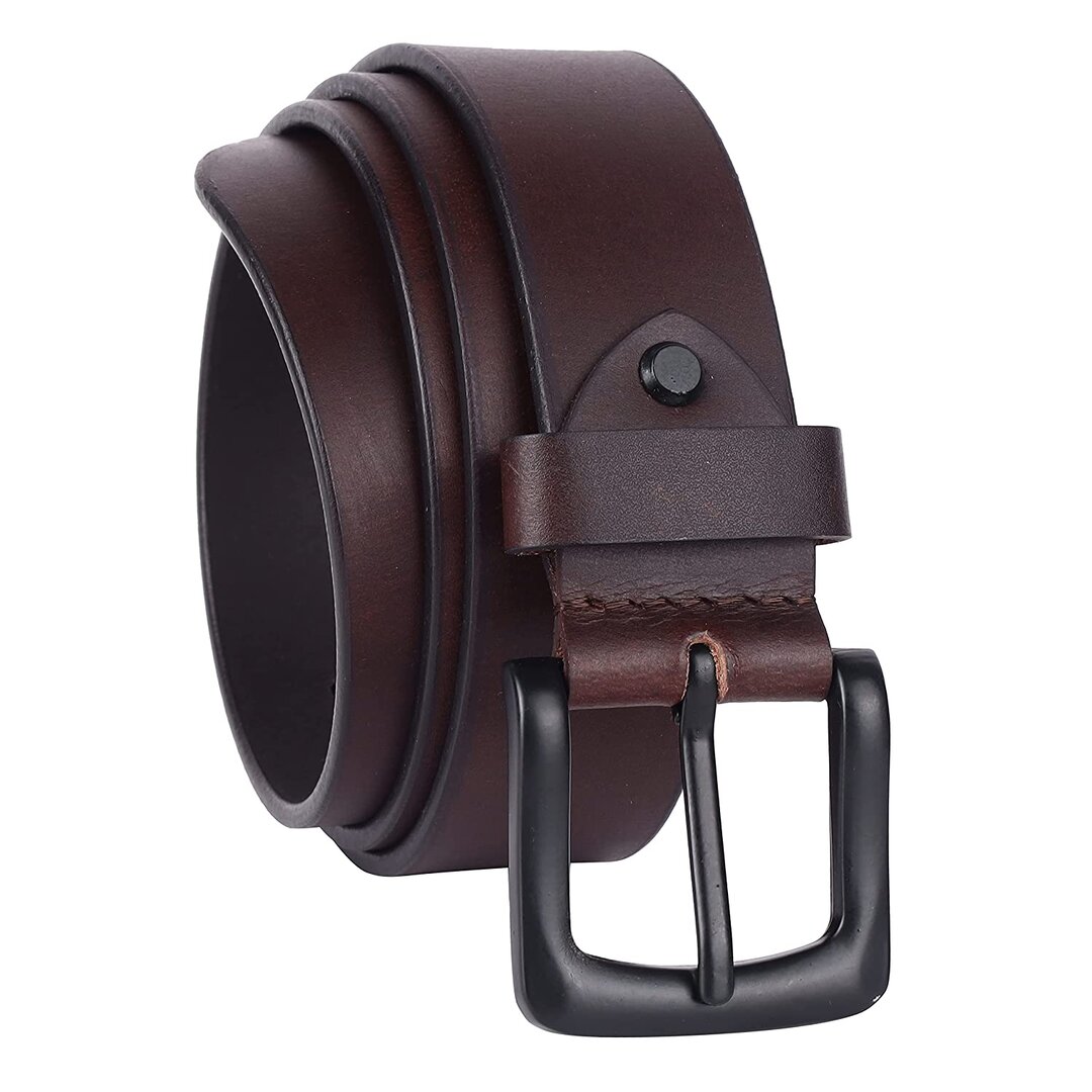 Youth Robe Reversible PU-Leather Formal Brown Belt For Men belt