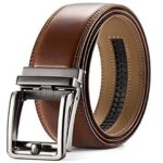 Men’s Genuine Leather Auto lock Buckle Belt