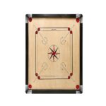 Heavy Water Proof Tournament Carrom Board Free with Wooden Coins and Powder
