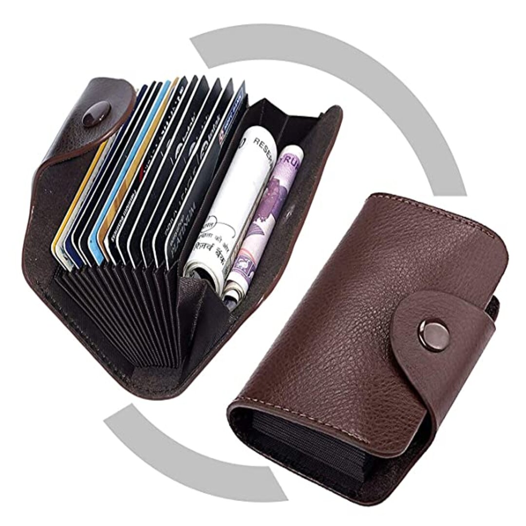 FurArt Credit Card Wallet, Zipper Card Cases Holder for Men Women, RFID  Blocking, Key Chain, 15/16 Slots, Compact Size : Amazon.in: Bags, Wallets  and Luggage