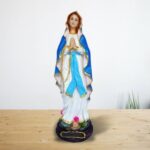 Lourdh Mary Showpiece Idol Catholic Wall Decorative Christian Statues Figurine Home Decor