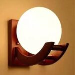 Wall Sconce for Bedroom Livingroom Hall Lobby Office,Wood