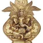 Wall Hanging Ganesh Statue – Brass Showpiece