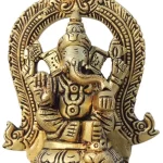 Ganesh Ji God Idol Statue – Brass Showpiece
