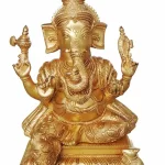 Ganesh Ji Big Statue – Brass Showpiece