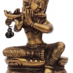 Krishna Statue – Brass Showpiece