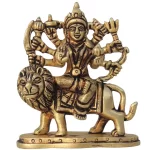 Durga Ji God Idol Statue – Brass Showpiece