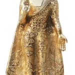 Buddha Standing Statue – Brass Showpiece