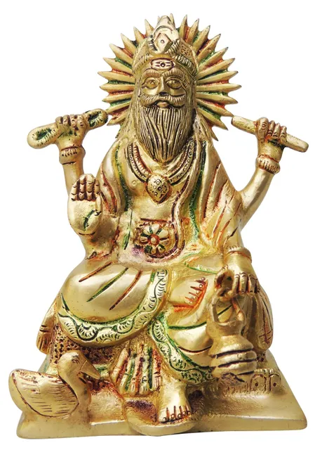 Vishwakarma Statue – Brass Showpiece